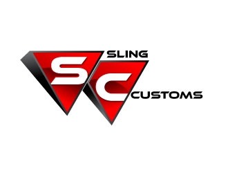SLING CUSTOMS  logo design by J0s3Ph
