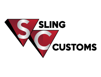 SLING CUSTOMS  logo design by nona