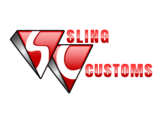 SLING CUSTOMS  logo design by graphicstar