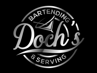 Dochs Bartending & Serving logo design by kopipanas