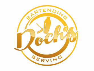 Dochs Bartending & Serving logo design by YONK