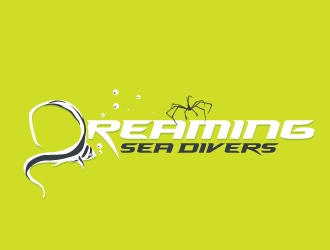 Dreaming Sea Divers logo design by REDCROW