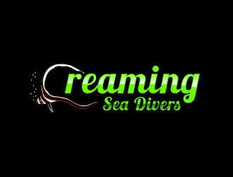 Dreaming Sea Divers logo design by uttam