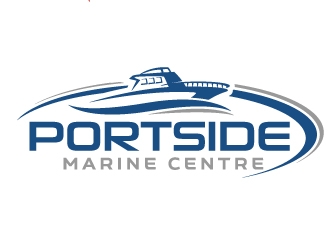 PORTSIDE Marine Centre logo design by jaize