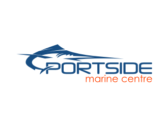 PORTSIDE Marine Centre logo design by sodimejo