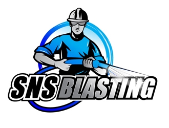 SNS BLASTING  logo design by gogo