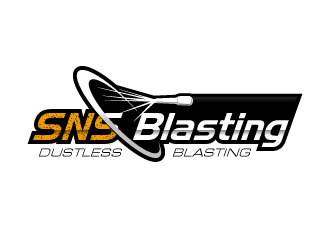 SNS BLASTING  logo design by torresace