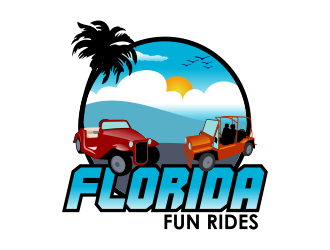 Florida Fun Rides logo design by Kruger