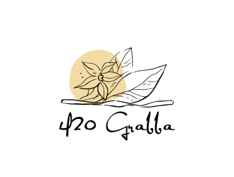 420 Grabba logo design by ROSHTEIN