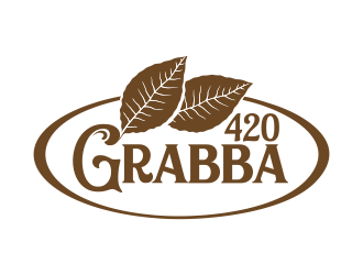 420 Grabba logo design by aldesign