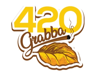 420 Grabba logo design by gogo