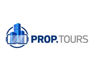 Prop.Tours logo design by DesignPal