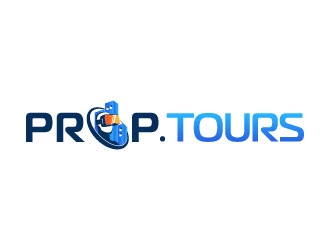 Prop.Tours logo design by DesignPal