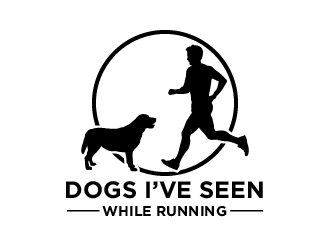 Dogs Ive Seen While Running logo design by cybil