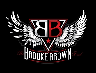 The Brooke Brown Band logo design by REDCROW
