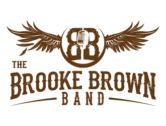 The Brooke Brown Band logo design by jaize