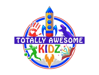 Totally Awesome Kidz logo design by Suvendu