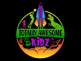 Totally Awesome Kidz logo design by DreamLogoDesign