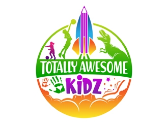 Totally Awesome Kidz logo design by DreamLogoDesign
