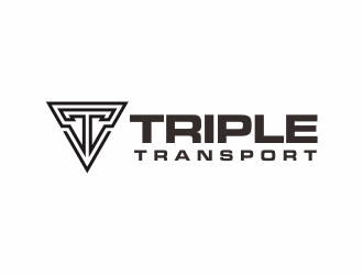 Triple Transport logo design by huma