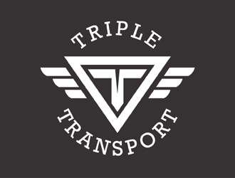 Triple Transport logo design by MAXR