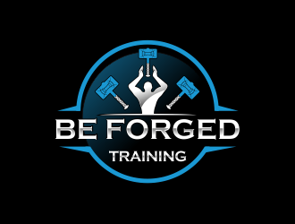 Be Forged Training logo design by ROSHTEIN