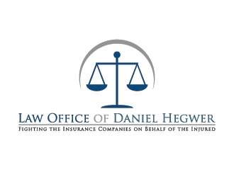 Law Office of Daniel Hegwer logo design by Lovoos