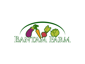 Bantam Farm logo design by ROSHTEIN