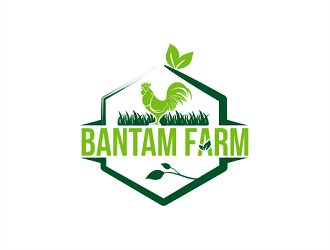 Bantam Farm logo design by ROSHTEIN