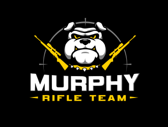 Murphy Rifle Team logo design by BeDesign