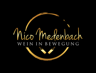 nico medenbach - wein in bewegung logo design by Editor