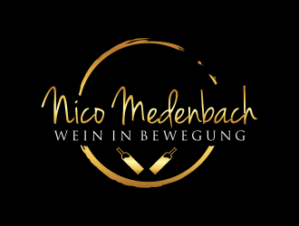 nico medenbach - wein in bewegung logo design by Editor