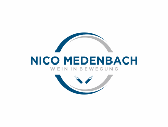 nico medenbach - wein in bewegung logo design by Editor