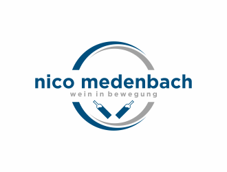 nico medenbach - wein in bewegung logo design by Editor