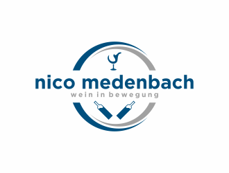 nico medenbach - wein in bewegung logo design by Editor