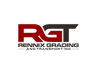 Rennix Grading and Transport Inc logo design by agil