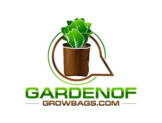 GardenOfGrowBags.com logo design by uttam