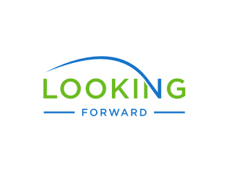 Looking Forward logo design by LOVECTOR