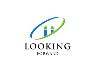 Looking Forward logo design by LOVECTOR