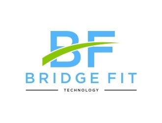 BRIDGE FIT TECHNOLOGY logo design by sabyan