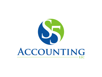 S5 Accounting, LLC logo design by lexipej