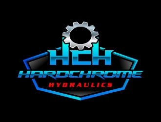 HARDCHROME HYDRAULICS logo design by uttam