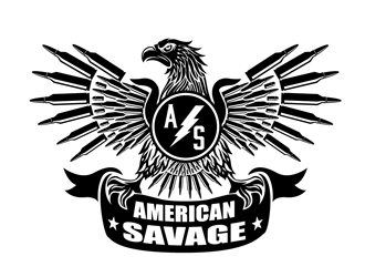 American Savage logo design by DreamLogoDesign