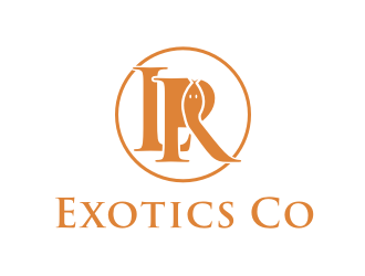 LR Exotics  logo design by tejo
