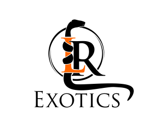 LR Exotics  logo design by qqdesigns