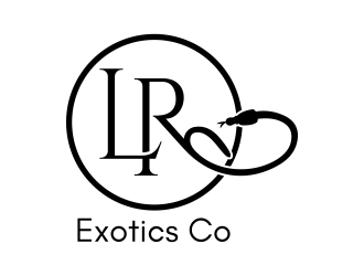 LR Exotics  logo design by graphicstar