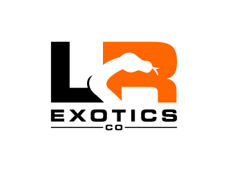 LR Exotics  logo design by IrvanB