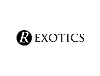LR Exotics  logo design by agil