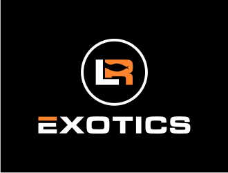 LR Exotics  logo design by nurul_rizkon