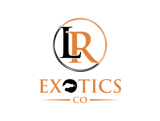 LR Exotics  logo design by IrvanB
